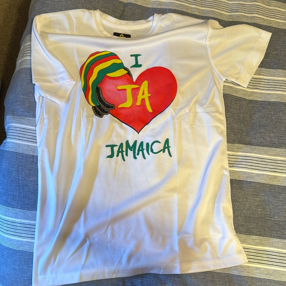 I heart Jamaica athletic shirt